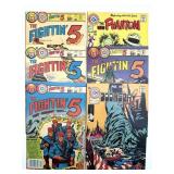 (6) Charlton Comics Comic Books : The Fightinï¿½ 5,
