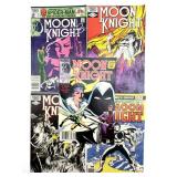 (4) Marvel Moon Knight Comic Books Vol 1 No 14,