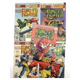 DC Kung-Fu Fighter Comic Books No 9-13