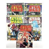 (5) Marvel Star Wars Comic Books Vol 1 No 71-75