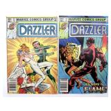 (2) Marvel Dazzler Comic Books Vol 1 No 22 and 23