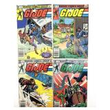 (4) Marvel GI Joe Comic Books Vol 1 No 9-12