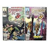(2) Marvel Semper Fi Tales of the Marine Corps