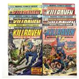(6) Marvel Killraven Warrior of Worlds Comic