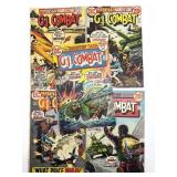 (5) DC GI Combat Comic Books
