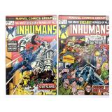 (2) Marvel the Inhumans Comic Books Vol 1 No 2