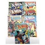 (7) Marvel The Uncanny X-Men Comic Books Vol 1 No