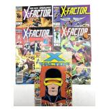 (5) Marvel X-Factor Comic Books Vol 1 No 6-10