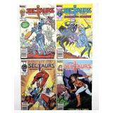 (4) Marvel Sectuars Warriors of Symbion Comic