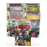 (5) Marvel The Eternals Comic Books