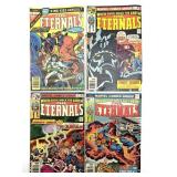 (4) Marvel The Eternals Comic Books