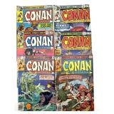 (6) Marvel Conan the Barbarian Comic Books Vol 1