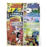 (6) Marvel Transformers Comic Books No 13-18