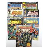 (7) Marvel Comic Books : Spitfire, West Coast