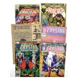 (6) Marvel Comic Books : The Tomb of Dracula,