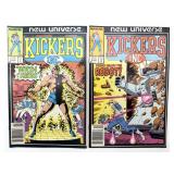 Marvel Kickers Inc Comic Books Vol 1 No 1 and 2