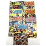 (6) Marvel Conan the Barbarian Comic Books Vol 1