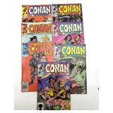 (7) Marvel Conan the Barbarian Comic Books Vol 1