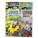 (6) Marvel Transformers Comic Books No 7-12