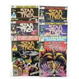 (6) Marvel Star Trek Comic Books Vol 1 No 1, 3,
