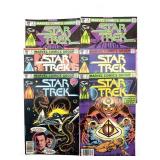 (6) Marvel Star Trek Comic Books Vol 1 No 8-12
