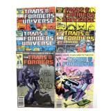 (6) Marvel Transformers Comic Books No 1-6