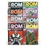 (8) Marvel Rom Comic Books