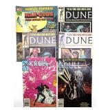 (6) Marvel Comic Books : Man-Gods, Dune, and