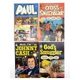 Johnny Cash and More Christian Spire Comic Books