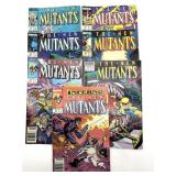 (7) Marvel The New Mutants Comic Books Vol 1 No
