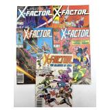 (5) Marvel X-Factor Comic Books Vol 1 No 1-5
