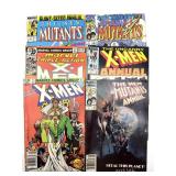 (6) Marvel X-Men and New Mutants Comic Books
