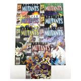 (7) Marvel The New Mutants Comic Books Vol 1 No