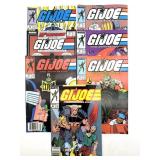 (7) Marvel GI Joe Comic Books Vol 1 No 84-90