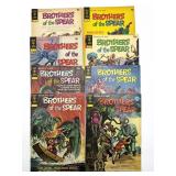(8) Gold Key Brothers of the Spear Comic Books