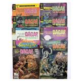 (8) Gold Key Dagar Comic Books
