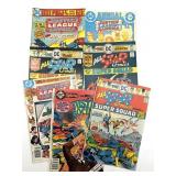 (7) DC Comic Books : Super Squad, Justice League