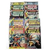 (8) Marvel Master of Kung Fu Comic Books Vol 1 No