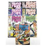 (6) Marvel Alpha Flight Comic Books Vol 1 No 29,