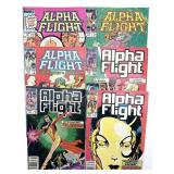 (6) Marvel Alpha Flight Comic Books Vol 1 No 12,
