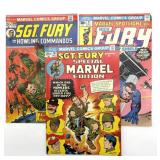 (3) Marvel Nick Fury and His Agents of Shield,