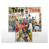 (3) Marvel the Mighty Thor Comic Books Vol 1 No