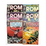 (6) Marvel Rom Comic Books Vol 1 No 39-44