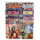(6) Marvel Rom Comic Books Vol 1 No 45-50