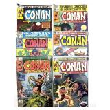 (6) Marvel Conan the Barbarian Comic Books Vol 1