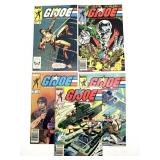 (5) Marvel GI Joe Comic Books Vol 1 No 21-25