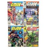 (4) Marvel GI Joe Comic Books Vol 1 No 17-20