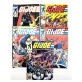 (5) Marvel GI Joe Comic Books Vol 1 No 31-35
