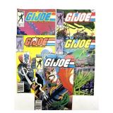 (5) Marvel GI Joe Comic Books Vol 1 No 36-40