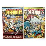 (2) Marvel The Defenders Comic Books Vol 1 No 4